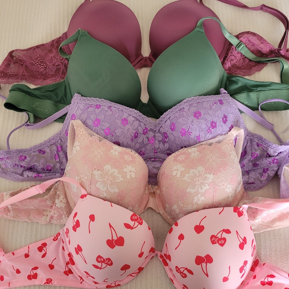 5 Victoria Secret Bras
